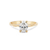 Thumbnail of Moonlight - Oval Diamond Engagement Ring 14k Gold