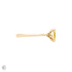 Moonlight - Oval Lab Grown Yellow Diamond Engagement Ring 14k Gold