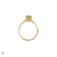 Moonlight - Green Lab Grown Diamond Engagement Ring 14k Gold