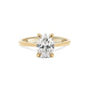 Thumbnail of Moonlight - Oval Diamond Engagement Ring 14k Gold