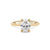 Moonlight - Oval Diamond Engagement Ring 14k Gold