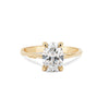 Thumbnail of Moonlight - Oval Diamond Engagement Ring 14k Gold