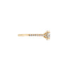 Thumbnail of Moonlight - Eternity Oval Diamond Engagement Ring 14k Gold