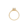 Thumbnail of Moonlight - Eternity Oval Diamond Engagement Ring 14k Gold