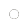 Thumbnail of Never Forget Engraved Signet Ring - 14k White Gold