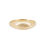 Thumbnail of Never Forget Engraved Signet Ring - 14k Gold