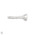 North Star - Diamond Signet East West Ring in White Gold
