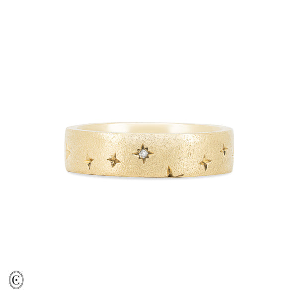 North Star - 5mm Band Ring