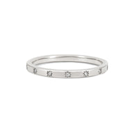 Thumbnail of North Star - Diamond Eternity Ring 14k White Gold
