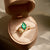 One of A Kind 1.9ct Emerald Marquise - 14k Gold Polished Band
