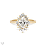The Princess Ring Diamond Engagement Ring - 14k Gold