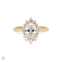The Princess Ring Diamond Engagement Ring - 14k Gold