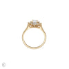 Thumbnail of The Princess Ring Diamond Engagement Ring - 14k Gold