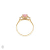 Thumbnail of Starlight - Oval Pink Diamond Engagement Ring 14k Gold