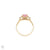 Starlight - Oval Pink Diamond Engagement Ring 14k Gold