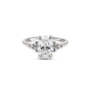 Thumbnail of Starlight - Oval Diamond Engagement Ring 14k White Gold