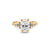 Starlight - Oval Diamond Engagement Ring 14k Gold