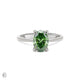 Thumbnail of Moonlight - Green Lab Grown Diamond Engagement Ring 14k White Gold