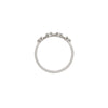 Thumbnail of Stars in the Sky Four Diamond Eternity Ring - 14k White Gold Polished Band
