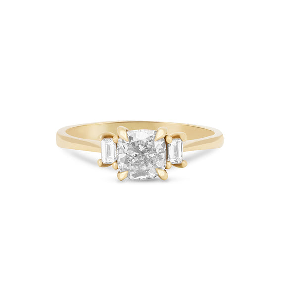 Strong as Time 1.2ct Lab-Grown Diamond Engagement Ring - 14k Gold Polished Band
