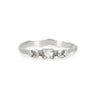 Thumbnail of Sun, Moon & Stars Opal Ring - 14k White Gold