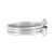 Sterling Silver Sun Moon & Star Ring Stack