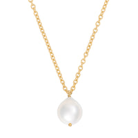 Thumbnail of Teardrop Pearl Necklace - 14k Gold