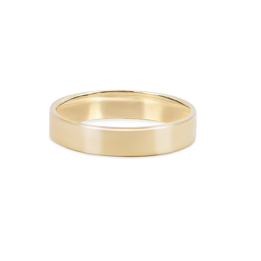 Timeless Love 5mm Polished Wedding Band - 14k Gold