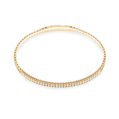 Alternative view of Today Diamond Tennis Bracelet - 14k Gold