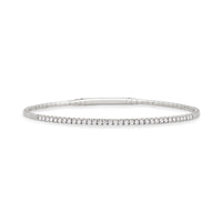 Thumbnail of Today Diamond Tennis Bracelet - 14k White Gold