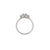 Guiding Light Trilogy - Oval Diamond Engagement Ring 14k White Gold