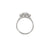 Guiding Light Trilogy - Oval Diamond Engagement Ring 14k White Gold