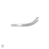 Thumbnail of Wave of Love - Lab Diamond Eternity Ring in White Gold