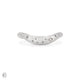 Wave of Love - North Star Ring in White Gold