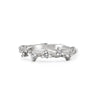 Thumbnail of Front view of the Whispered Dreams Lab-Grown Diamond Cluster Ring in 14k white gold, featuring a cluster of diamonds on a twig band.