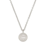 Thumbnail of Front view of the Worth Your Weight In Gold 1995 Stag Coin Necklace in 14k white gold, featuring a polished coin pendant with a detailed stag motif.