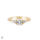 Thumbnail of You, Me & Magic - Round Cut Three Stone Engagement Ring 14k Gold