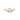 Alternative view of You, Me & Magic - Round Cut Three Stone Engagement Ring 14k Gold