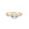 Thumbnail of You, Me & Magic - Round Cut Three Stone Engagement Ring 14k Gold