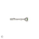 You, Me & Magic - Green Sapphire Engagement Ring 14k White Gold