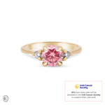 You, Me & Magic - Pink Diamond Engagement Ring 14k Gold