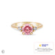 Thumbnail of You, Me & Magic - Pink Diamond Engagement Ring 14k Gold