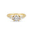 You, Me & Magic - Round Cut Three Stone Engagement Ring 14k Gold