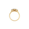 Thumbnail of You, Me & Magic - Round Cut Three Stone Engagement Ring 14k Gold