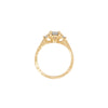 Thumbnail of You, Me & Magic - Round Cut Three Stone Engagement Ring 14k Gold