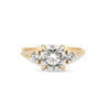 Thumbnail of You, Me & Magic - Round Cut Three Stone Engagement Ring 14k Gold