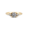 Thumbnail of You, Me & Magic - Grey Diamond Engagement Ring 14k Gold