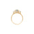 You, Me & Magic - Grey Diamond Engagement Ring 14k Gold