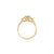 You, Me & Magic - Grey Diamond Engagement Ring 14k Gold