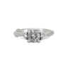 Thumbnail of You, Me & Magic - Grey Diamond Engagement Ring 14k White Gold